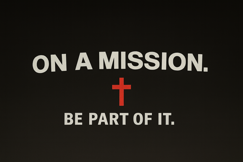 ON A MISSION✞ - Set of pin buttons